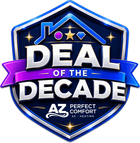AZ Perfect Comfort Deal of the Decade shield