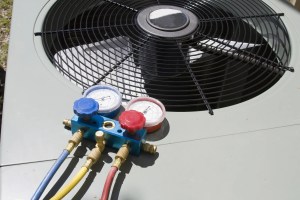 AC refrigerant outdoor