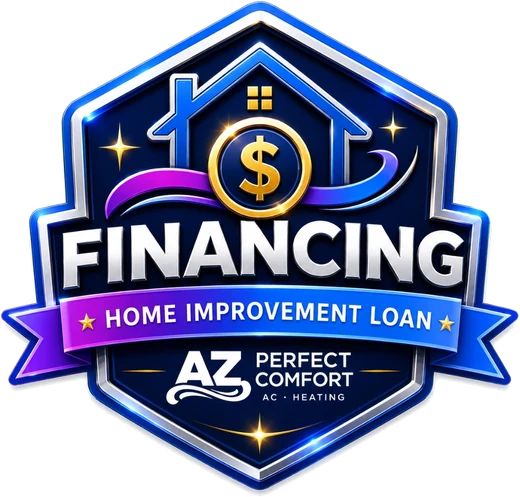 AZ Perfect Comfort financing and home improvement loan badge