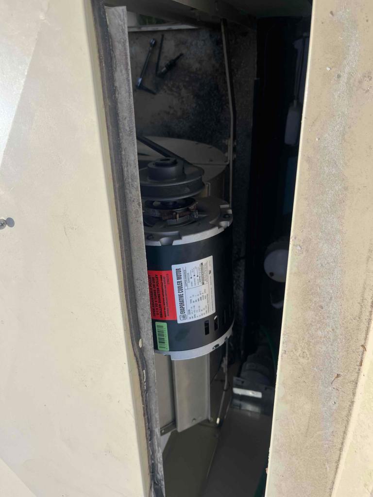 Evaporative Cooler Motor Replacement in Alhambra — July 2024
