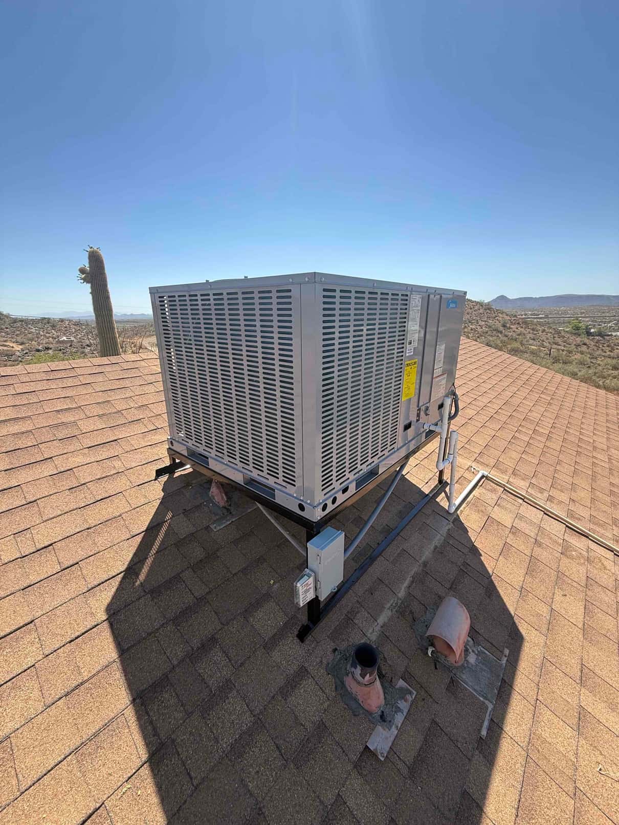 5-Ton Inverter Package Unit Installation in New River — June 2026
