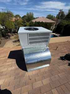 5-Ton Packaged Heat Pump System Installation in North Central Phoenix — April 2025