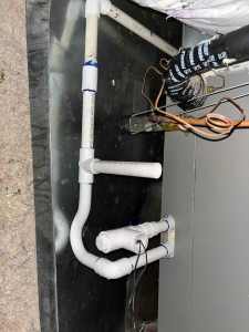 Condensate P-Trap Replacement and Pan Repitch in North Peoria — October 2025