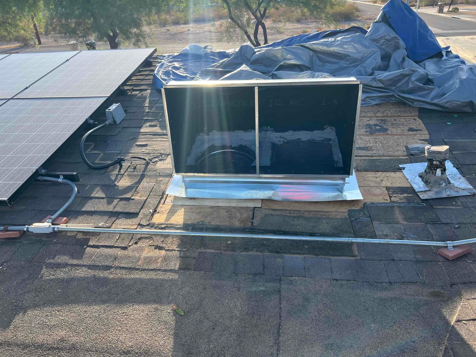 Package Unit Reinstallation and Start Up in North Peoria — August 2024