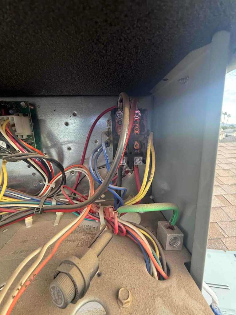 Condenser Fan Motor and Capacitor Replacement in Scottsdale Border — January 2026