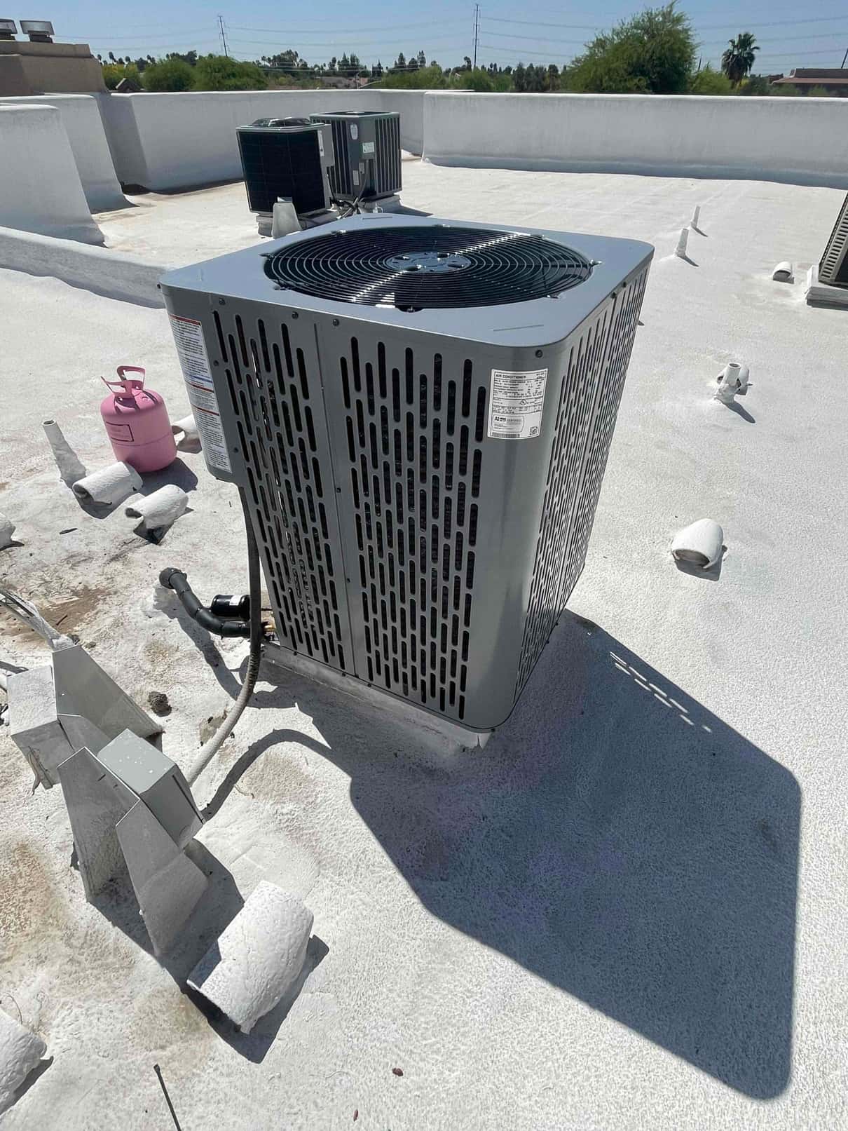 2.5-Ton AC and Air Handler Installation in Scottsdale — April 2024