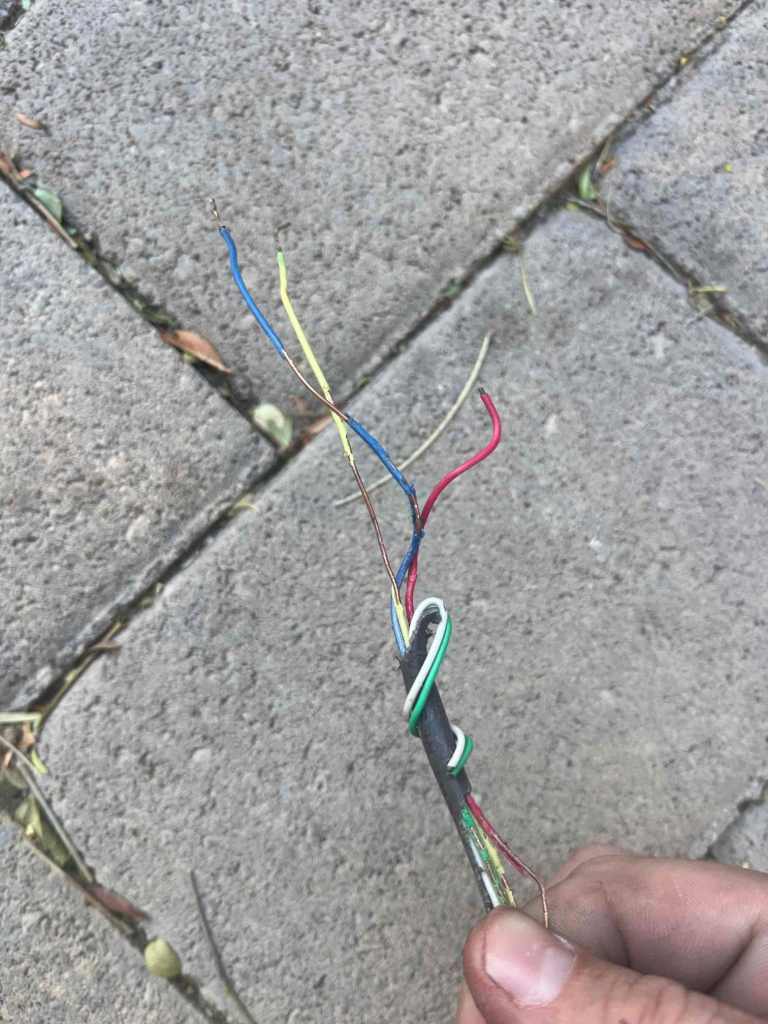 Thermostat Wire Repair and BX Cable Installation in Anthem — November 2025