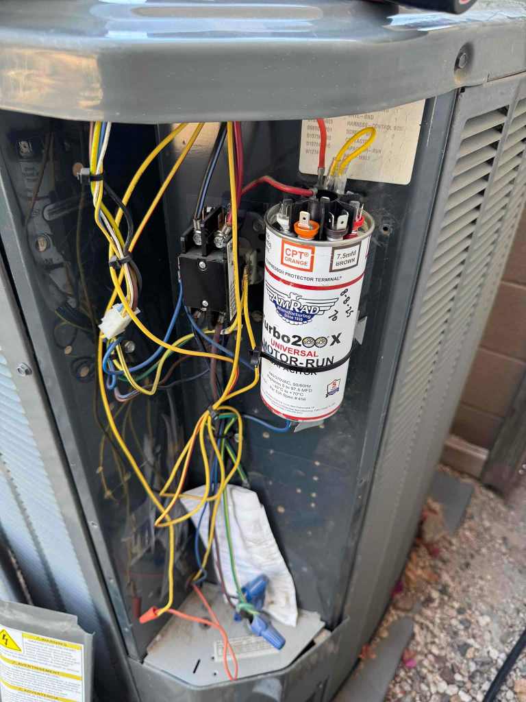 Compressor Run Capacitor Replacement in Anthem — August 2025