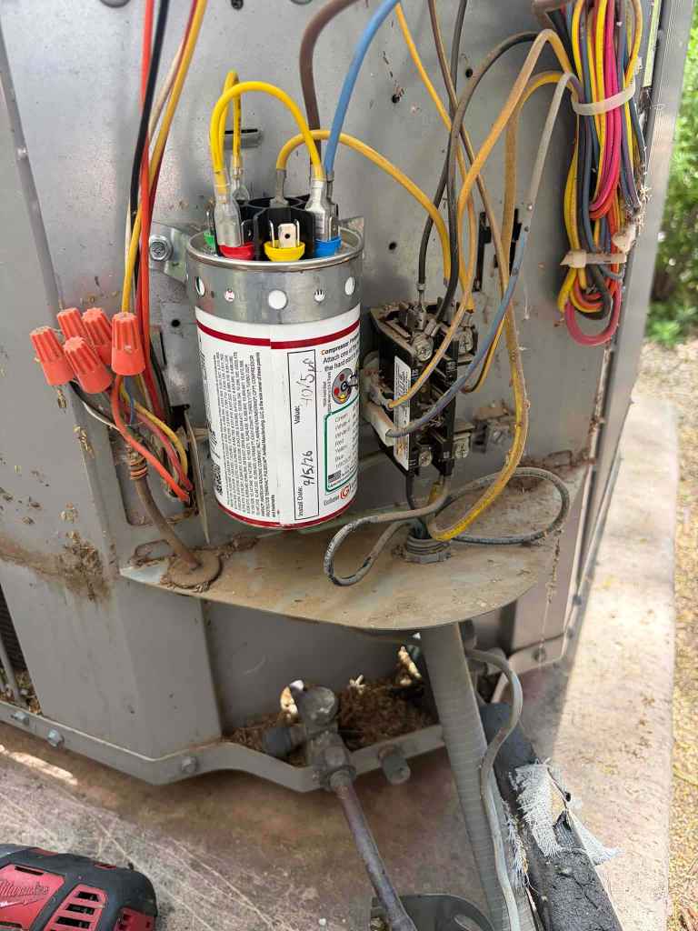Condenser Fan Motor Replacement and Dual Capacitor Replacement in Phoenix — July 2026