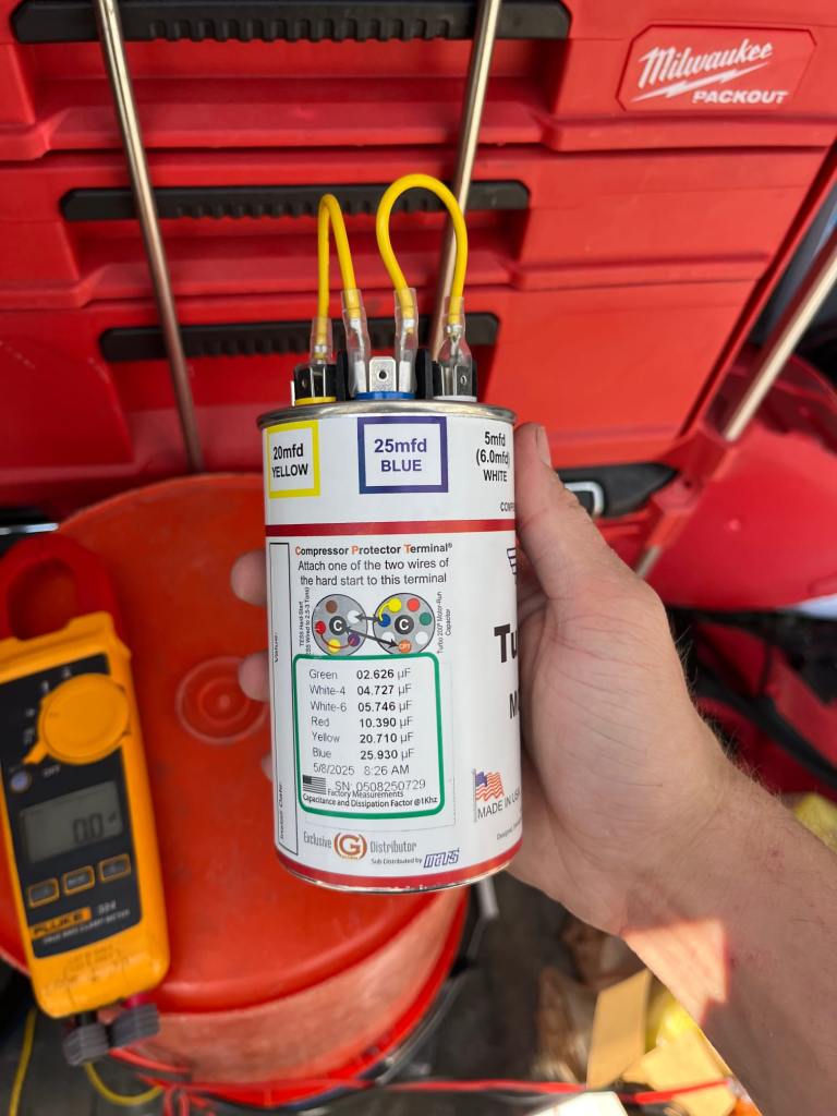 Capacitor Replacement in Sun City — August 2025