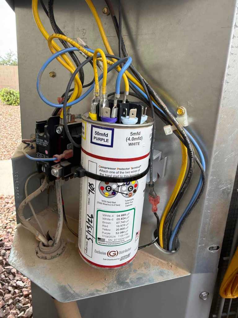 Compressor Replacement with Filter Drier and Recharge in Surprise — May 2026